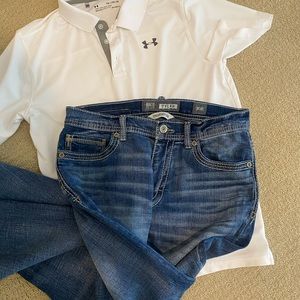 Buckle Tyler 30 R straight leg jeans